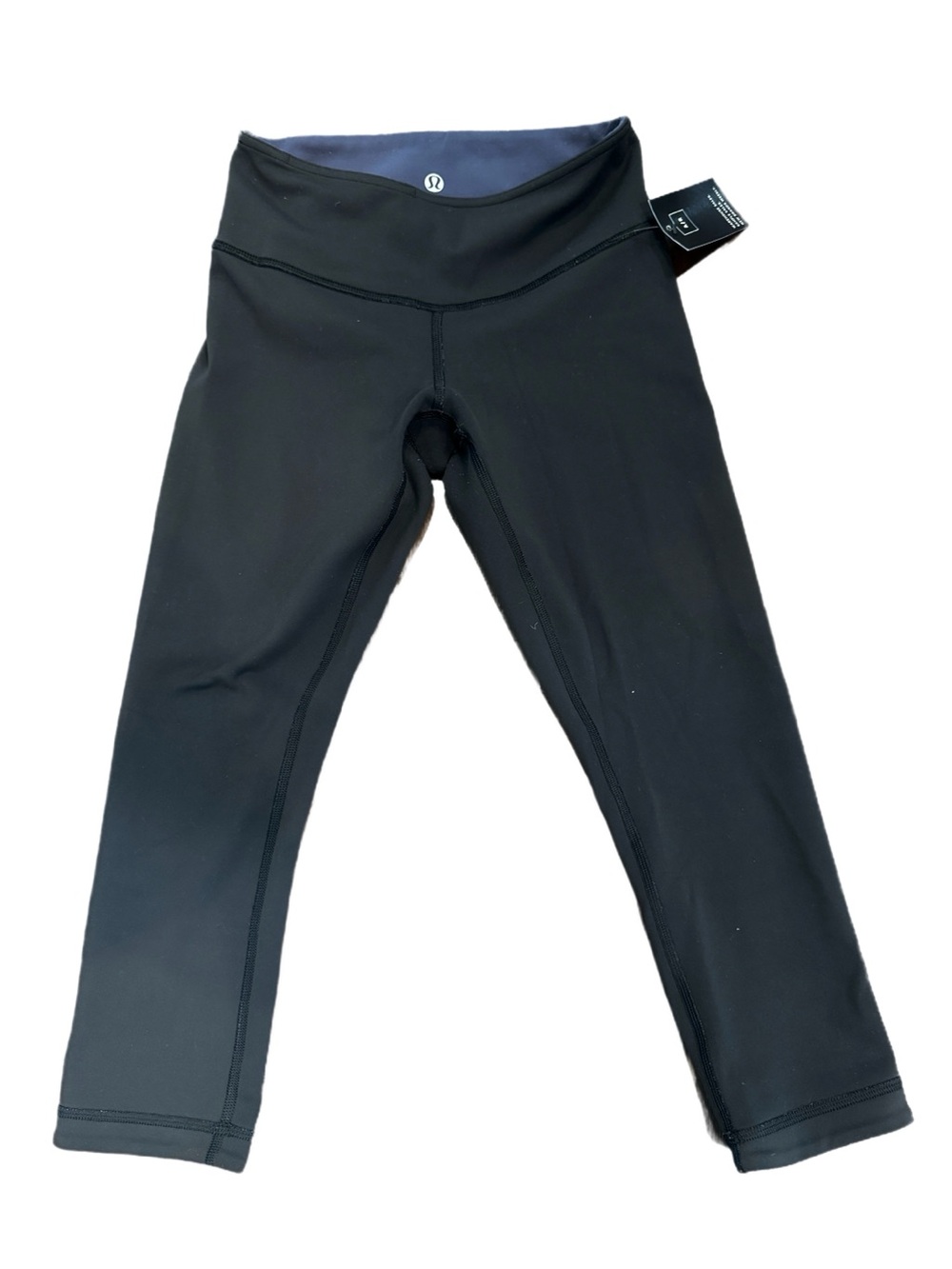 Lululemon Align Leggings - Reversible Black/Navy - Size 4